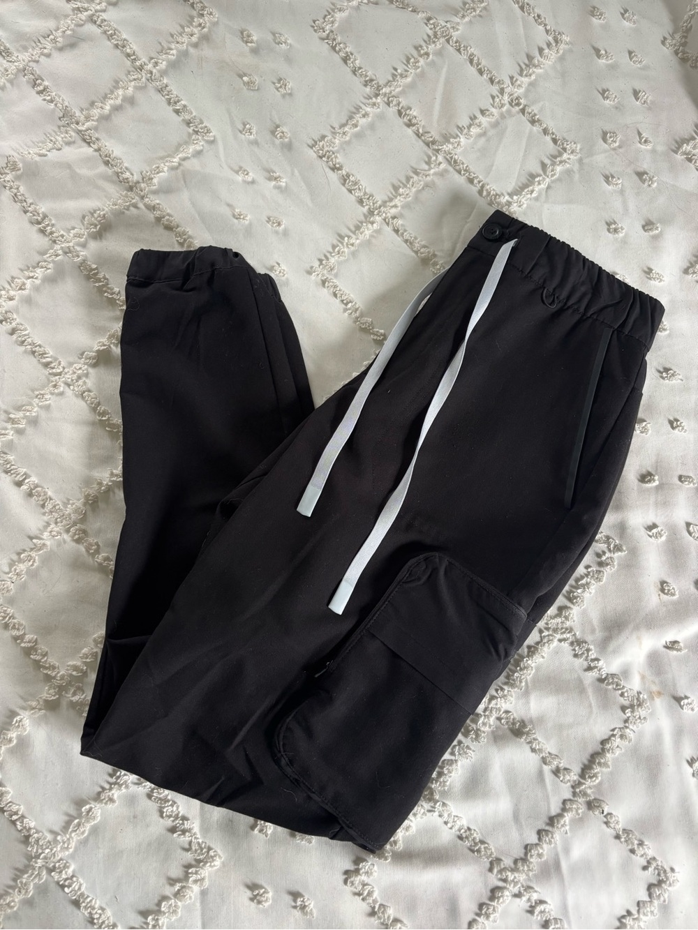 Figs Black Joggers